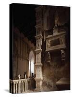 Glimpse of Chapel of Isolde, with Tomb of Isolde Degli Atti-Matteo De' Pasti-Stretched Canvas