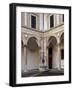 Glimpse of Courtyard of Honor, 1466-1472-Luciano Laurana-Framed Giclee Print