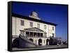 Glimpse of Facade of Medici Villa-null-Framed Stretched Canvas