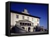 Glimpse of Facade of Medici Villa-null-Framed Stretched Canvas