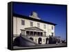 Glimpse of Facade of Medici Villa-null-Framed Stretched Canvas