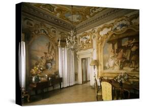 Glimpse of Furious Orland's Room-Giovanni Battista Tiepolo-Stretched Canvas