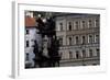 Glimpse of Hradcany Square-null-Framed Giclee Print