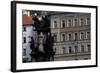 Glimpse of Hradcany Square-null-Framed Giclee Print