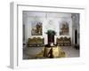 Glimpse of Living Room with Frescoes-Giovanni Battista Tiepolo-Framed Giclee Print