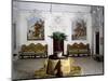 Glimpse of Living Room with Frescoes-Giovanni Battista Tiepolo-Mounted Giclee Print