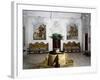 Glimpse of Living Room with Frescoes-Giovanni Battista Tiepolo-Framed Giclee Print