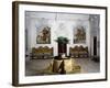 Glimpse of Living Room with Frescoes-Giovanni Battista Tiepolo-Framed Giclee Print