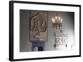 Glimpse of Living Room-null-Framed Giclee Print