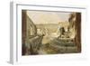 Glimpse of Pompeii, from Pompeii, Volume I, Theatres, Plate III, Italy-Fausto and Felice Niccolini-Framed Giclee Print