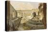 Glimpse of Pompeii, from Pompeii, Volume I, Theatres, Plate III, Italy-Fausto and Felice Niccolini-Stretched Canvas