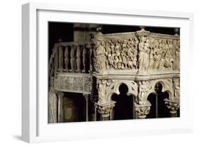 Glimpse of Pulpit, 1265-1268-Nicola Pisano-Framed Giclee Print