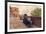 Glimpse of Spello with Vintage Cars in the Foreground, Spello, Perugia District, Umbria, Italy-ClickAlps-Framed Photographic Print