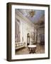 Glimpse of the Atrium, with Frescoes-Giovanni Battista Tiepolo-Framed Giclee Print