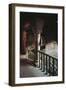 Glimpse of the Courtyard Staircase, Castle of the Counts Guidi-null-Framed Giclee Print