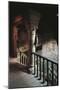 Glimpse of the Courtyard Staircase, Castle of the Counts Guidi-null-Mounted Giclee Print