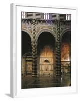 Glimpse of the Left Aisle with Piccolomini Altar, 1481-1485-Andrea Bregno-Framed Giclee Print