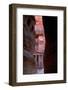 Glimpse of the Treasury from the Siq, Petra, UNESCO World Heritage Site, Jordan, Middle East-Neil Farrin-Framed Photographic Print