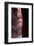 Glimpse of the Treasury from the Siq, Petra, UNESCO World Heritage Site, Jordan, Middle East-Neil Farrin-Framed Photographic Print