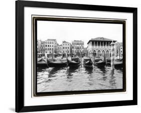 Glimpses, Grand Canal, Venice II-Laura Denardo-Framed Art Print