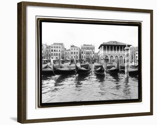 Glimpses, Grand Canal, Venice II-Laura Denardo-Framed Art Print