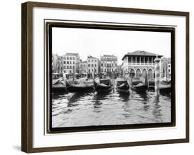 Glimpses, Grand Canal, Venice II-Laura Denardo-Framed Art Print