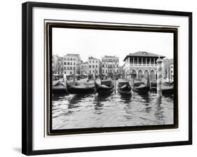 Glimpses, Grand Canal, Venice II-Laura Denardo-Framed Art Print