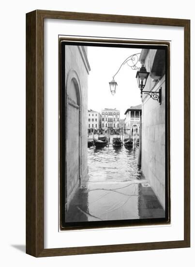 Glimpses, Grand Canal, Venice III-Laura Denardo-Framed Art Print