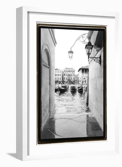 Glimpses, Grand Canal, Venice III-Laura Denardo-Framed Art Print