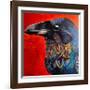 Glistening Raven-Melissa Symons-Framed Art Print