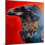 Glistening Raven-Melissa Symons-Mounted Art Print