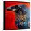 Glistening Raven-Melissa Symons-Framed Stretched Canvas