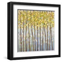 Glistening Tree Tops-Libby Smart-Framed Art Print