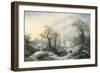 Glistening Winter's Eve-William Stone-Framed Giclee Print