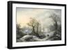 Glistening Winter's Eve-William Stone-Framed Giclee Print