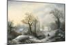 Glistening Winter's Eve-William Stone-Mounted Giclee Print