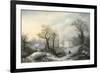 Glistening Winter's Eve-William Stone-Framed Giclee Print