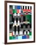 Glitch Abstract Artwork 01-Little Dean-Framed Photographic Print