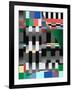 Glitch Abstract Artwork 01-Little Dean-Framed Photographic Print