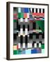 Glitch Abstract Artwork 01-Little Dean-Framed Photographic Print