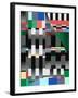 Glitch Abstract Artwork 01-Little Dean-Framed Photographic Print