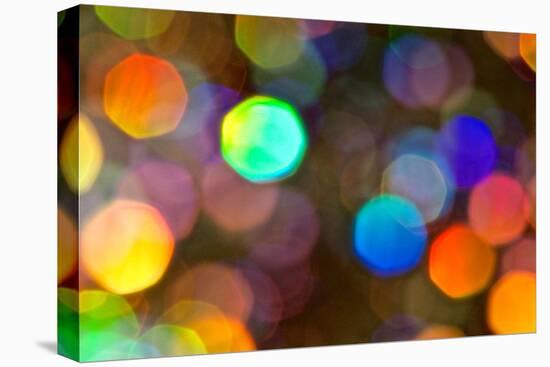 Glitter Bokeh II-Monika Burkhart-Stretched Canvas