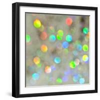 Glitter Bokeh V-Monika Burkhart-Framed Photographic Print