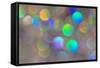 Glitter Bokeh-Monika Burkhart-Framed Stretched Canvas