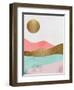Glitter Landscape 1-Kim Allen-Framed Art Print