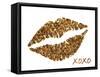 Glitter Lips-N. Harbick-Framed Stretched Canvas