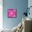 Glitter Love Pink Pattern-Tina Lavoie-Framed Stretched Canvas displayed on a wall