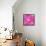 Glitter Love Pink Pattern-Tina Lavoie-Framed Stretched Canvas displayed on a wall