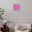 Glitter Love Pink Pattern-Tina Lavoie-Framed Giclee Print displayed on a wall