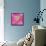 Glitter Love Pink-Tina Lavoie-Framed Stretched Canvas displayed on a wall